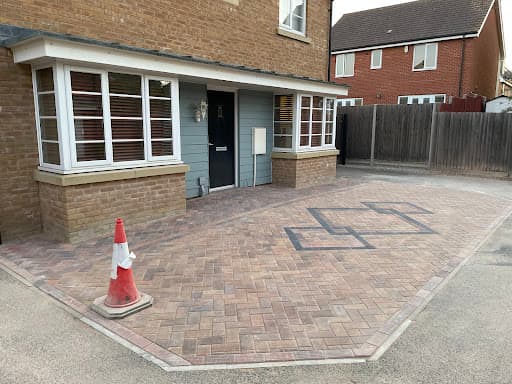 NJ Groundworks & Landscaping - Patio and driveways — Customer photo