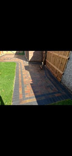 NJ Groundworks & Landscaping - Patio and driveways — Customer photo