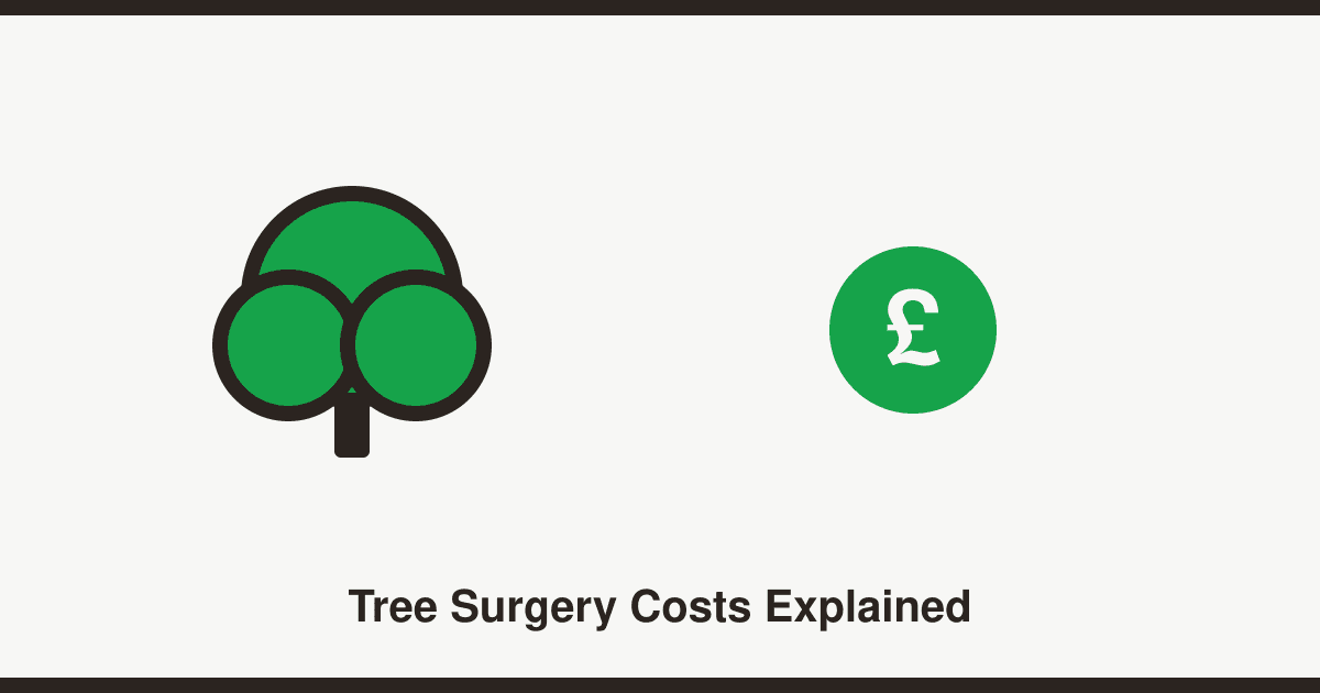How much does tree surgery cost?