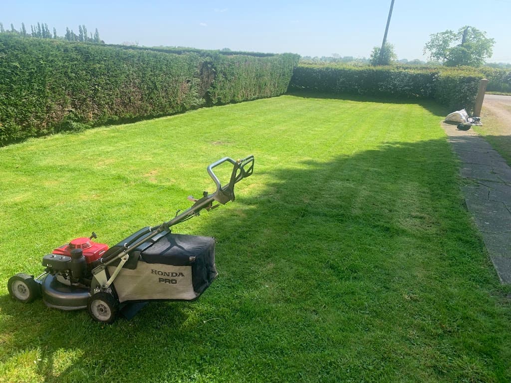 Touch of Grass , Grounds maintenance Mowing Large areas
