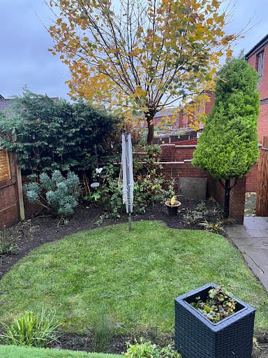 Harrison Barnes garden maintenance — Customer photo